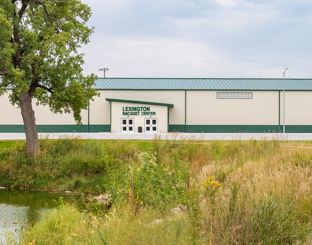 Lexington Racquet Center completed project